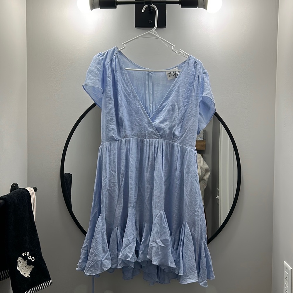 Hello Molly Light Blue Dress